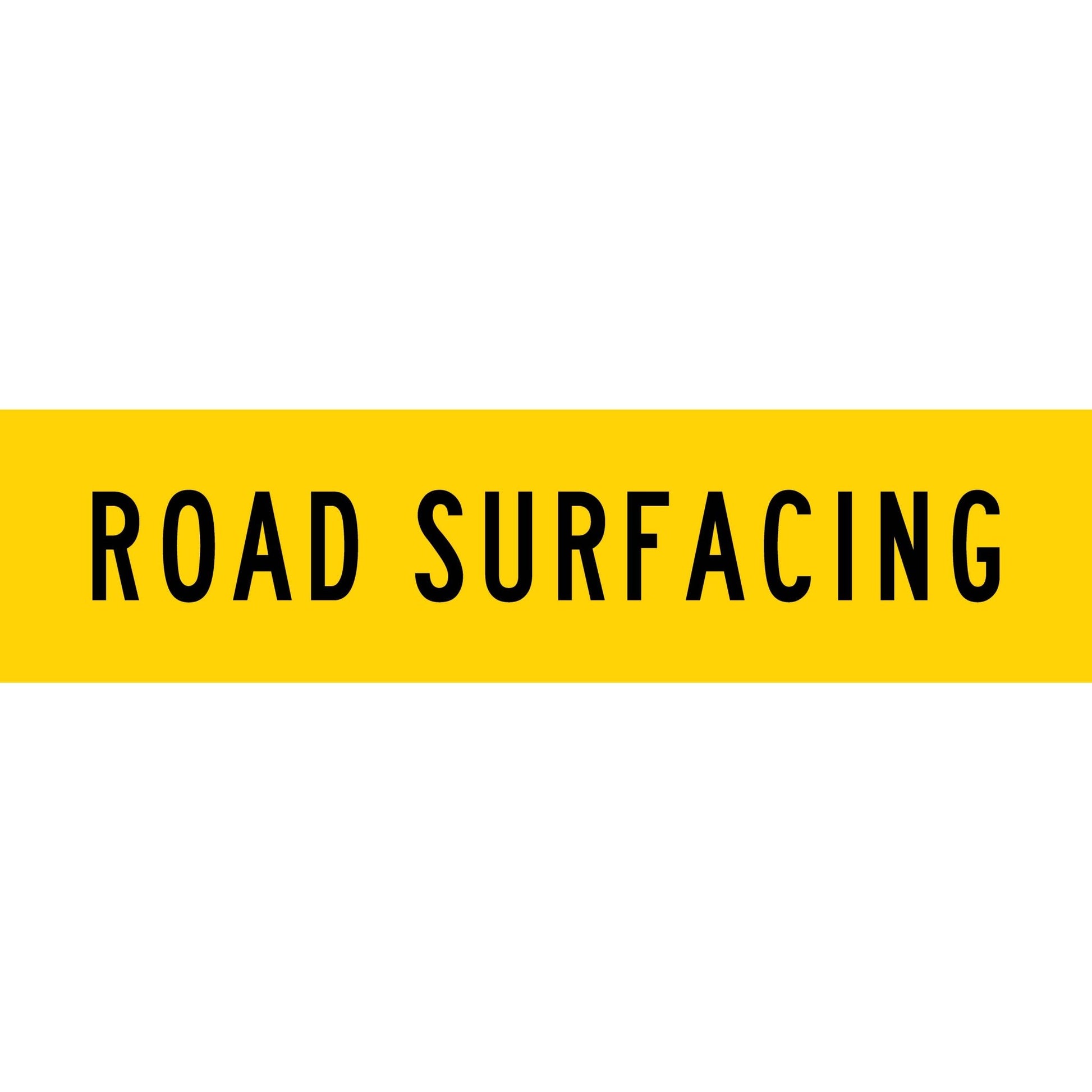 Road Surfacing Long Skinny Multi Message Traffic Sign - New Signs
