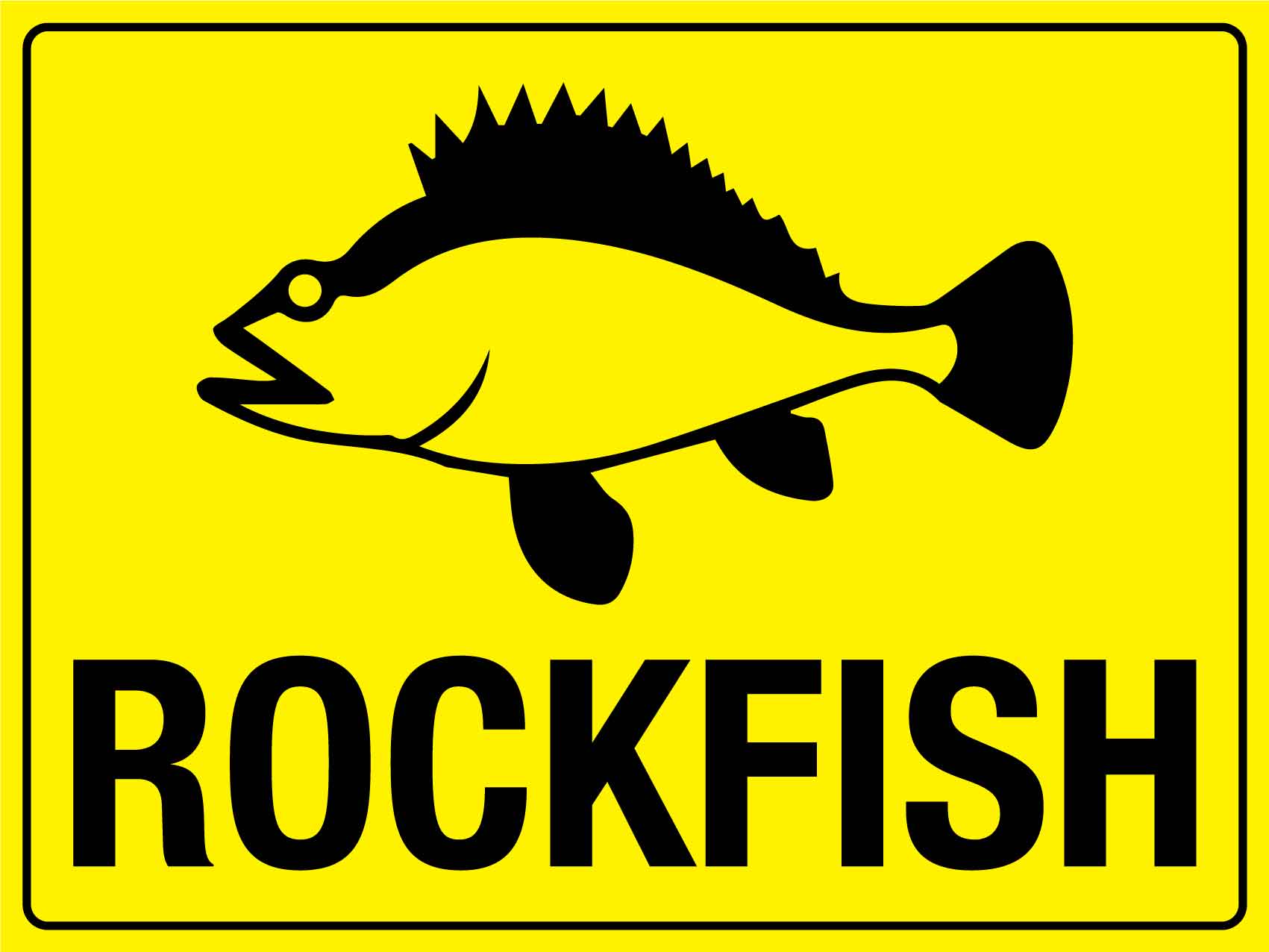 Rockfish Sign - New Signs