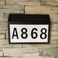 Solar House Number Outdoor Lamp Sign