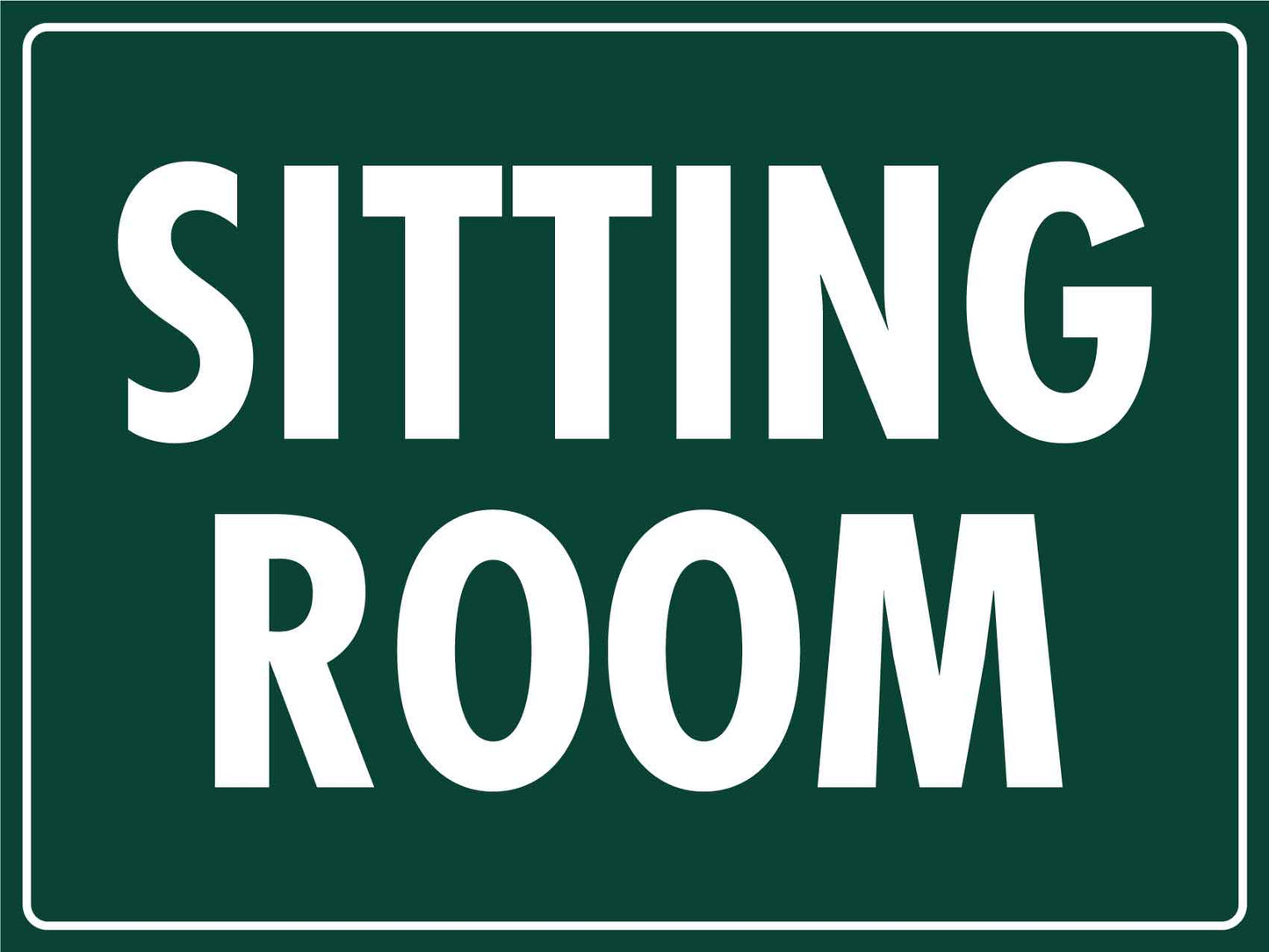 Sitting Room Sign - New Signs