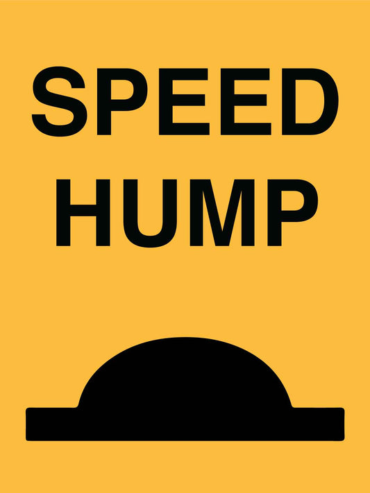 Speed Hump Sign - New Signs