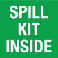 Spill Kit Inside Sign - New Signs