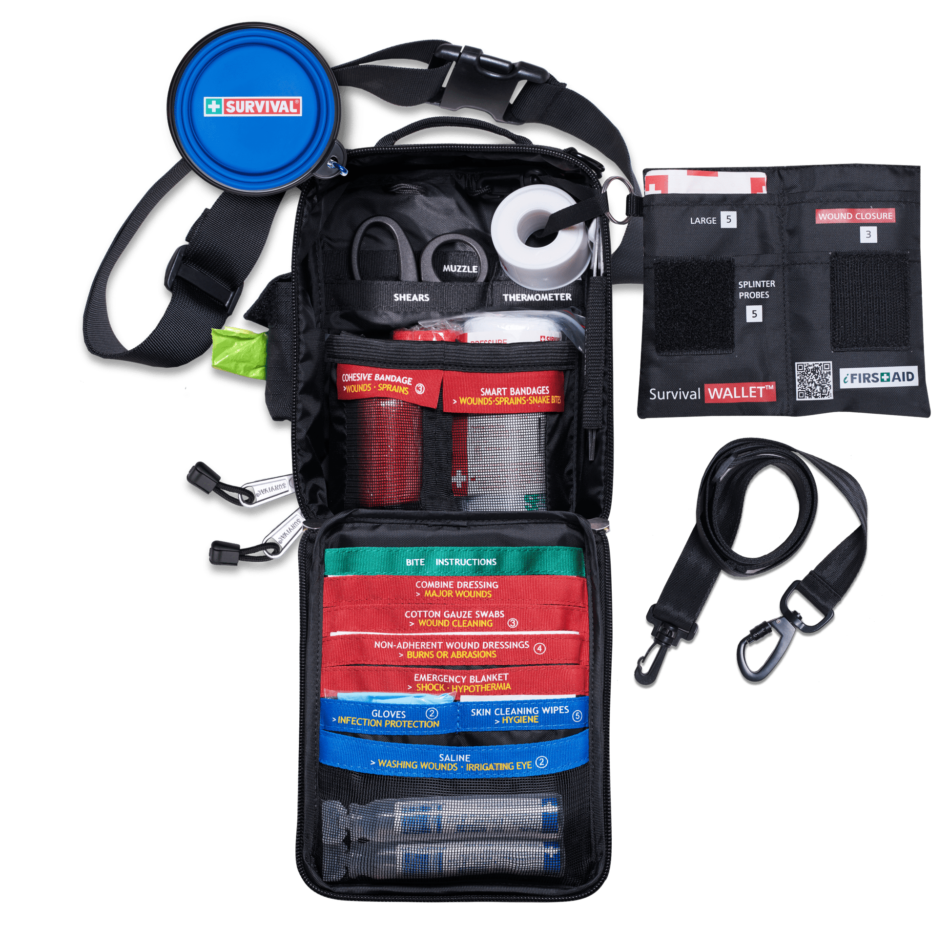SURVIVAL Pet First Aid Kit - New Signs