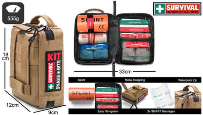 SURVIVAL Snake Bite First Aid Kit - New Signs