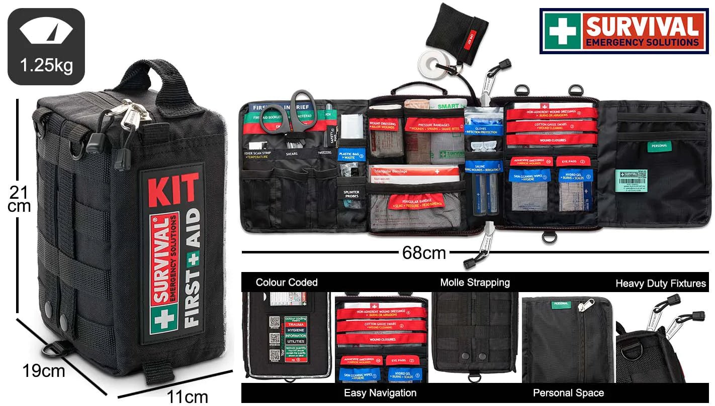 SURVIVAL Vehicle First Aid Kit - New Signs