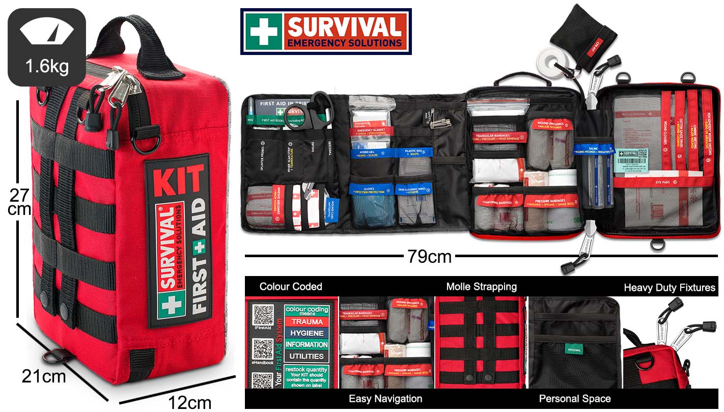 SURVIVAL Workplace First Aid Kit - New Signs