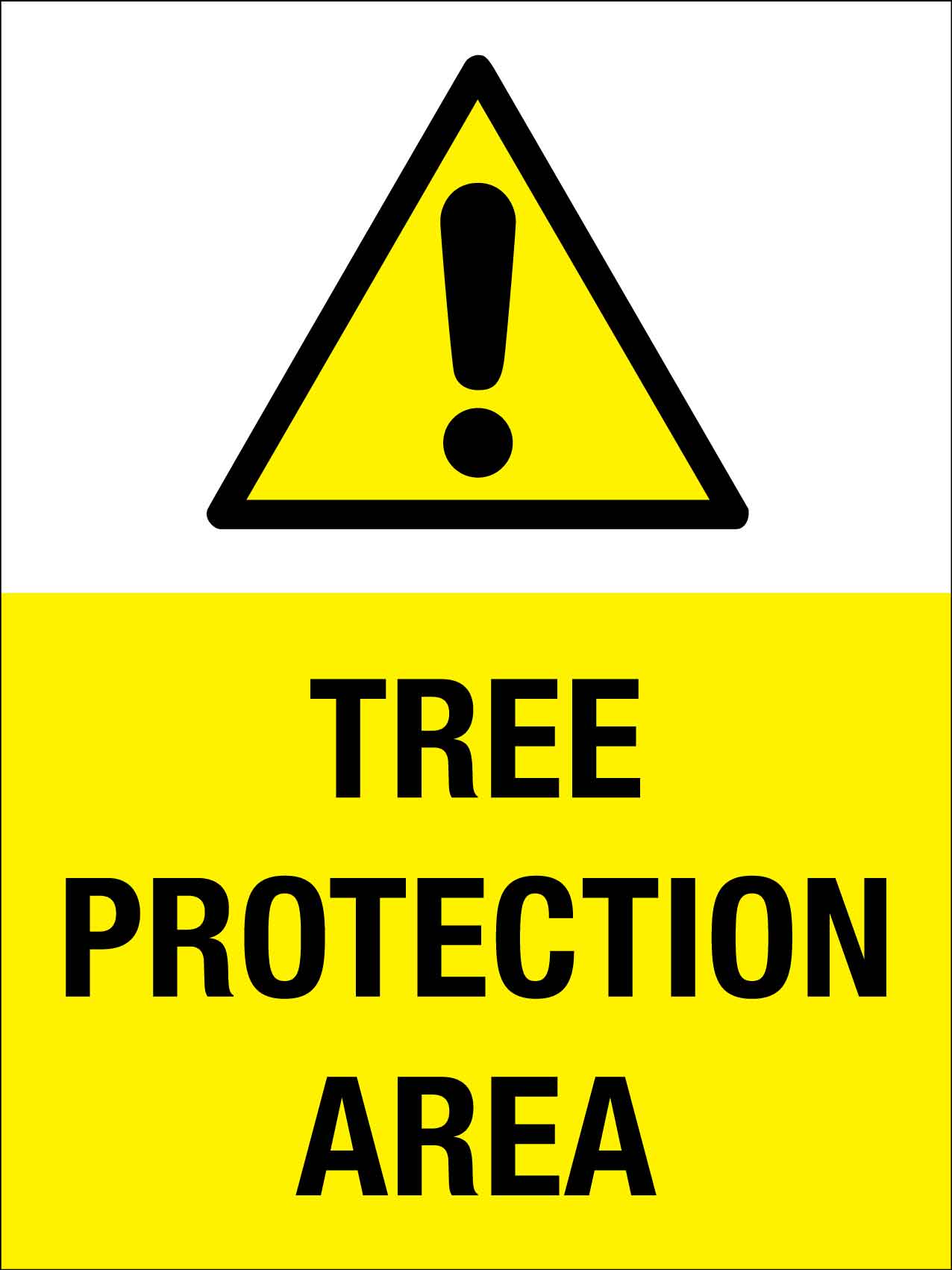 Tree Rescue Sign Tree Protection Area Sign – New Signs