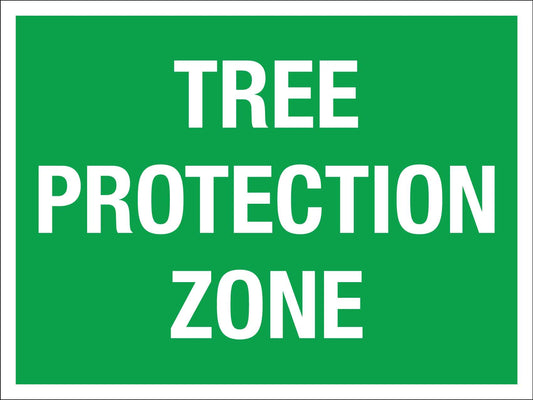Tree Protection Zone Sign - New Signs