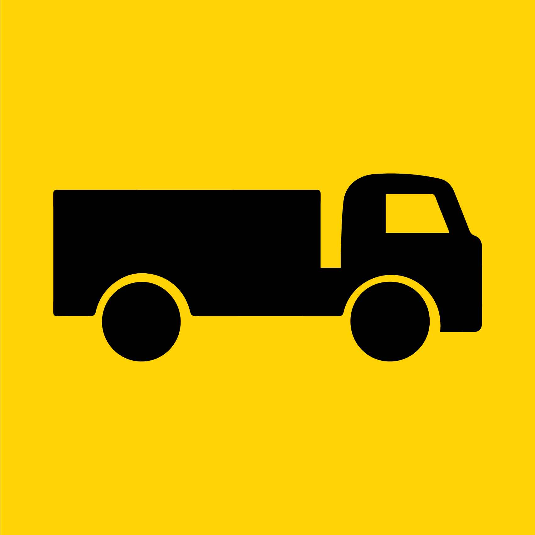 Truck Symbol Multi Message Traffic Sign - New Signs