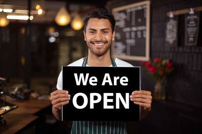 We Are Open Sign - New Signs
