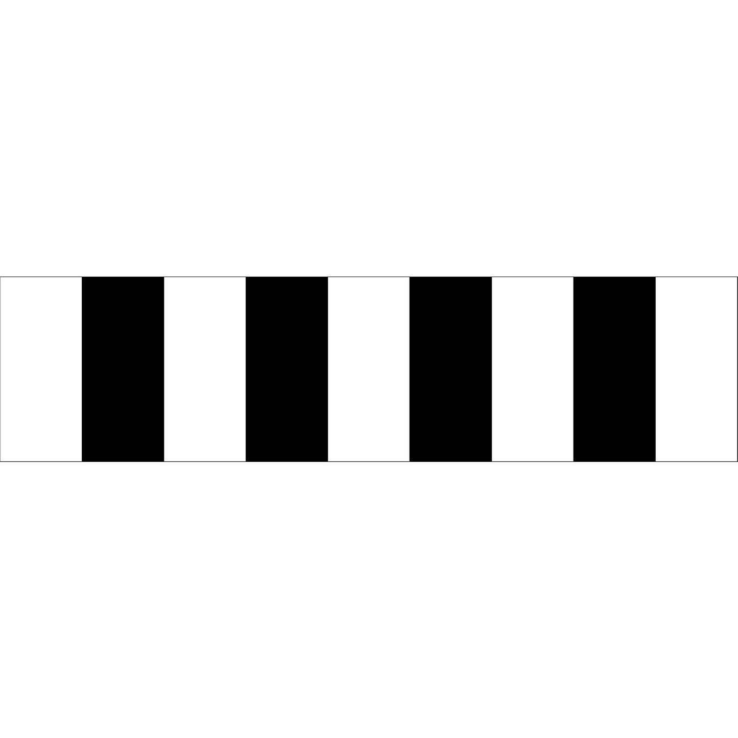 White Black Bold Stripes Multi Message Traffic Sign - New Signs