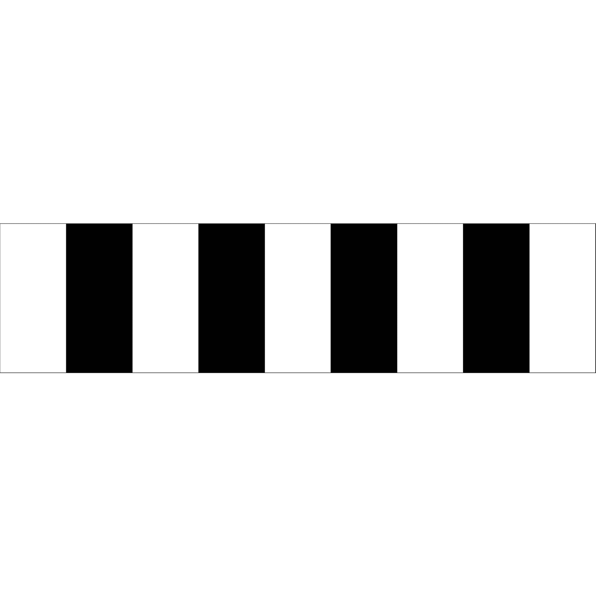 White Black Bold Stripes Multi Message Traffic Sign - New Signs