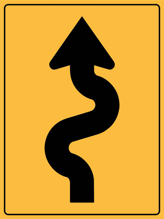 Windy Road Sign - New Signs